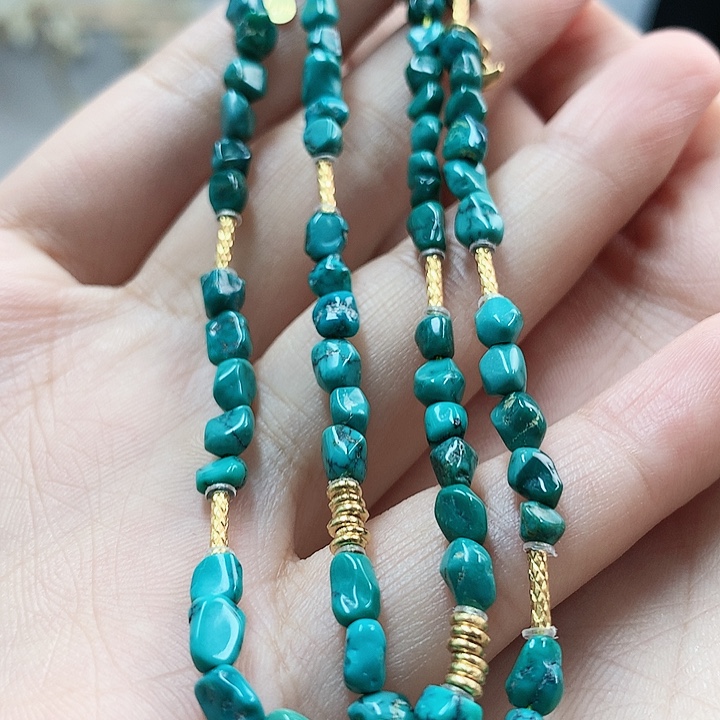 未镶嵌绿松石珠宝奇石