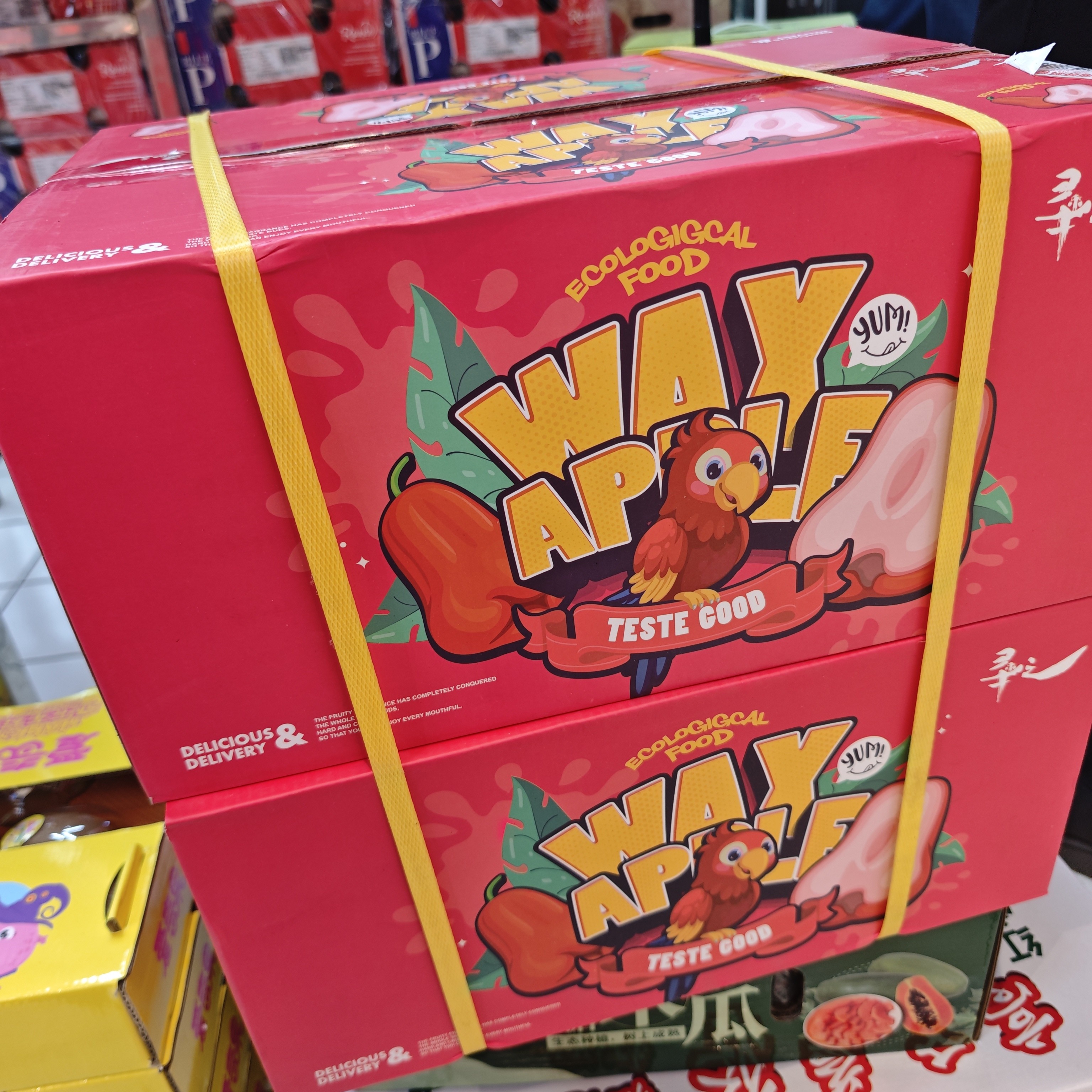 正宗空运海南黑金刚莲雾 礼盒装净3斤快递包邮（YH）