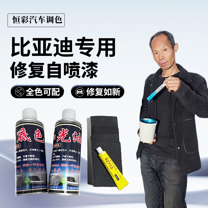 【4号】比亚迪宋PLUS新能源唐汉元海豚海豹划痕修复自喷漆
