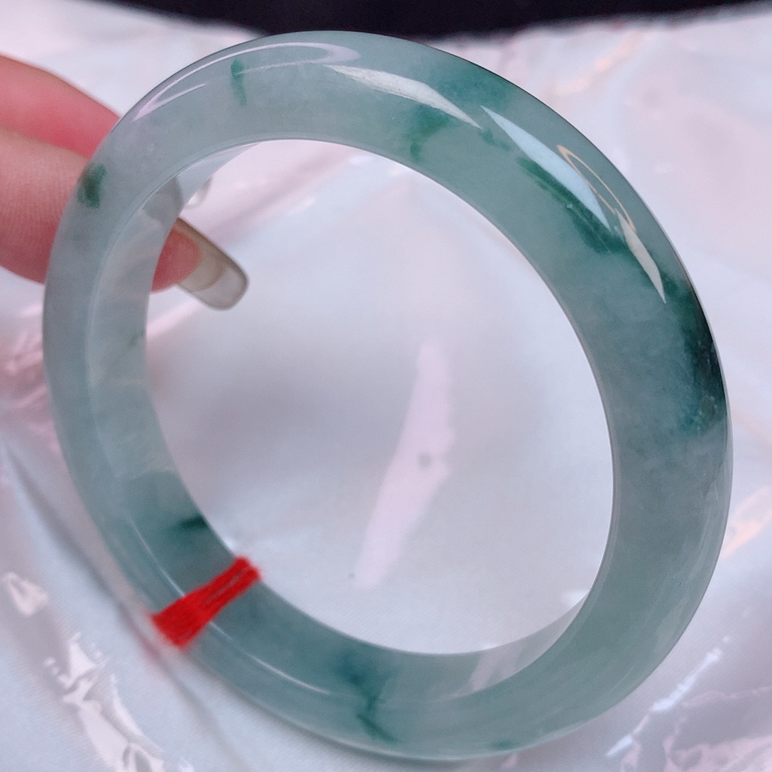 翡翠手镯未镶嵌56 翡翠手镯