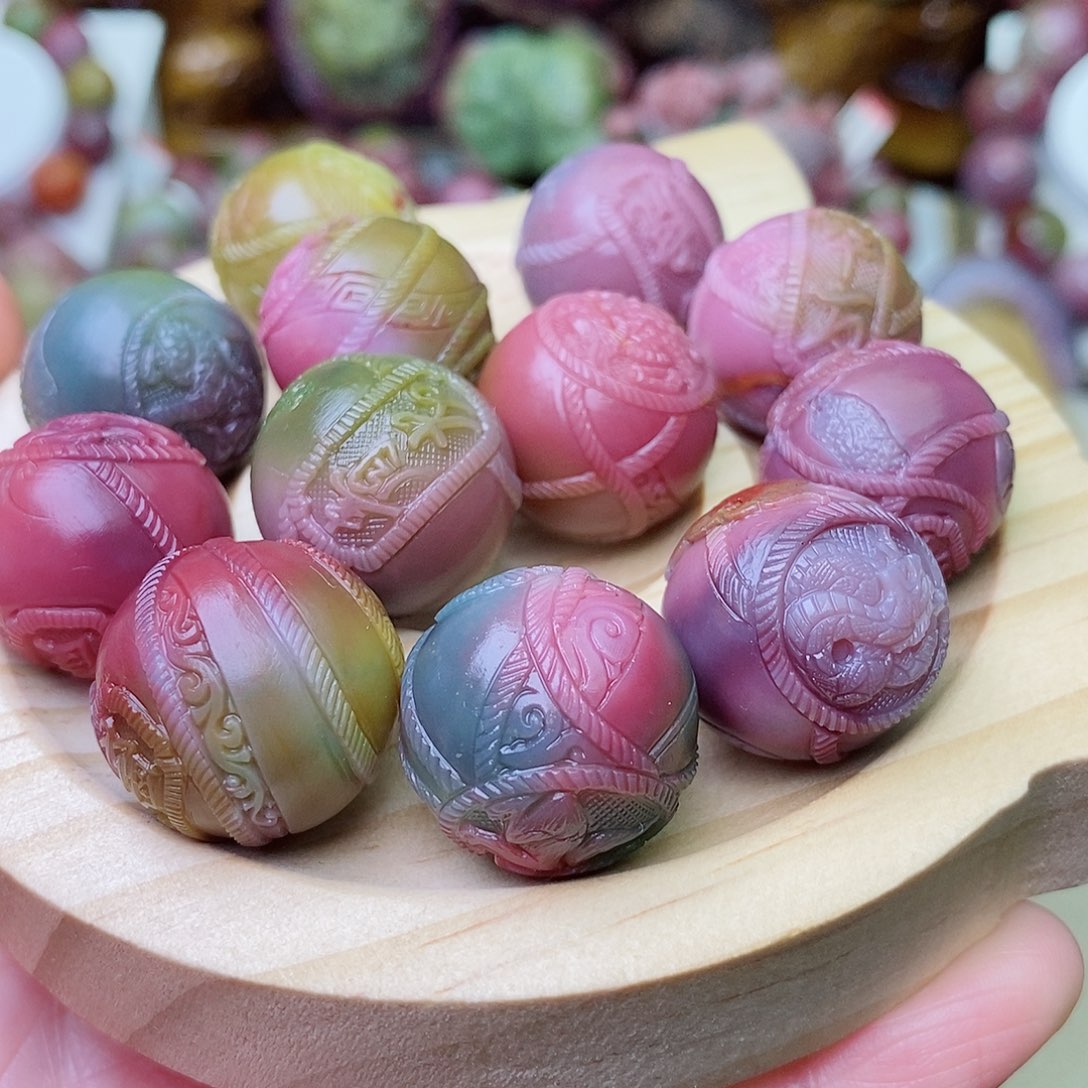 玛瑙/玉髓珠宝奇石未镶嵌小*6盐源玛瑙定制