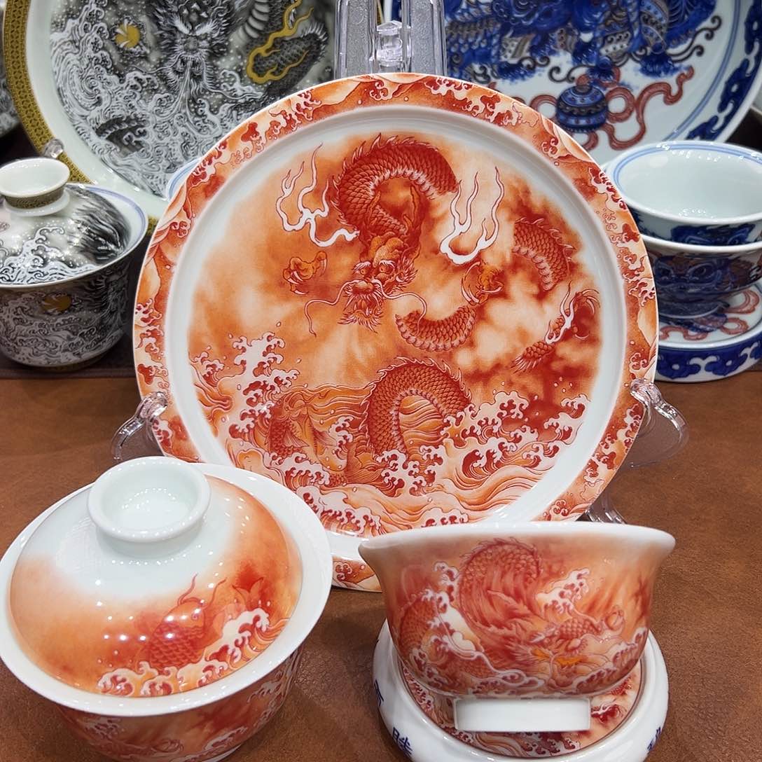 摆件景德镇陶瓷艺术高温