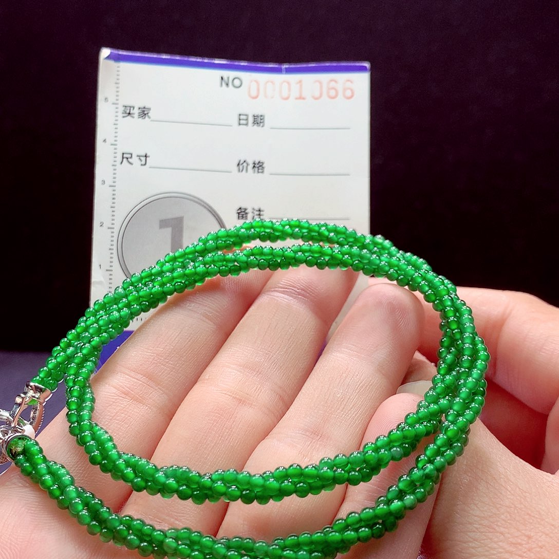 未镶嵌手链翡翠项链