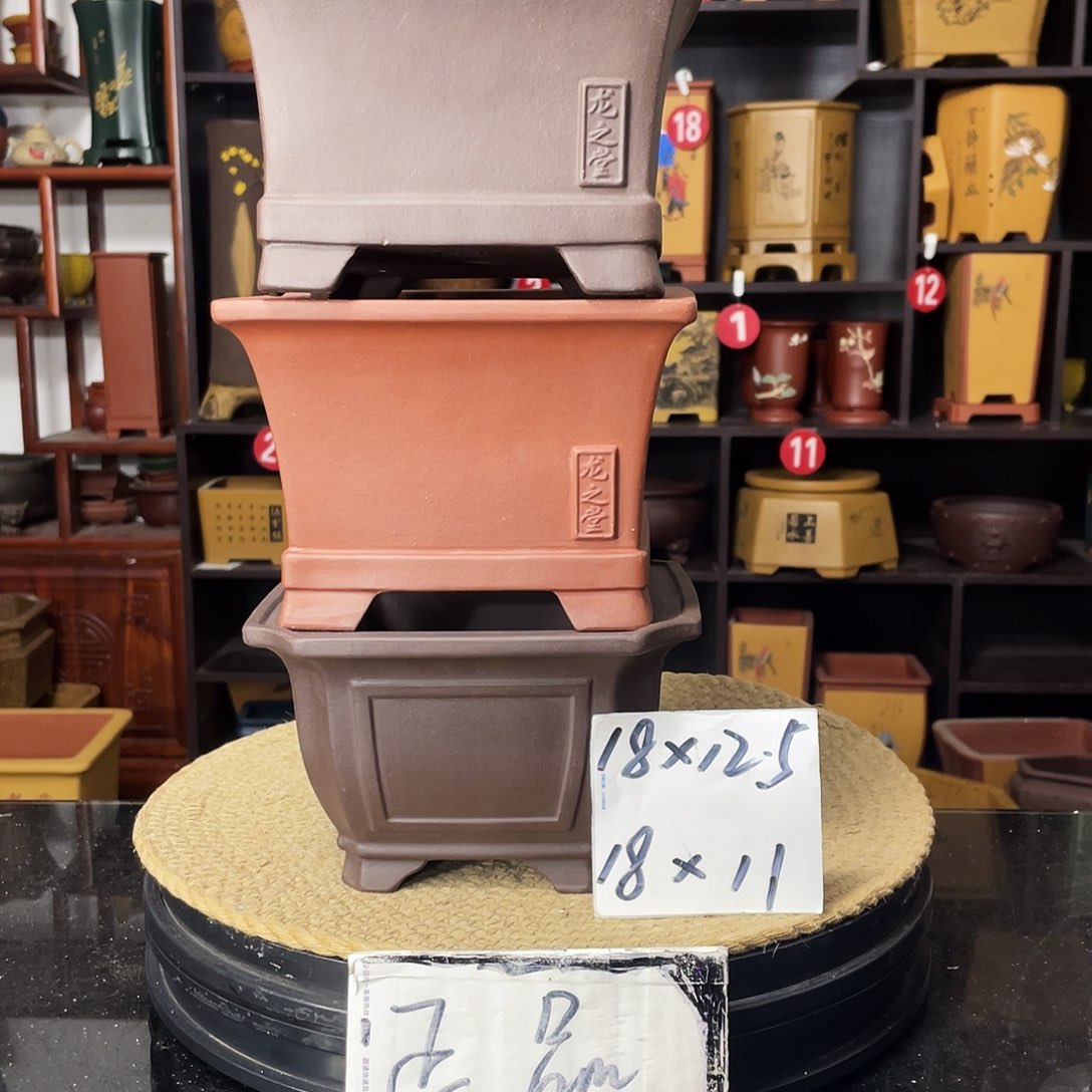 紫砂D-婉秋紫砂花盆