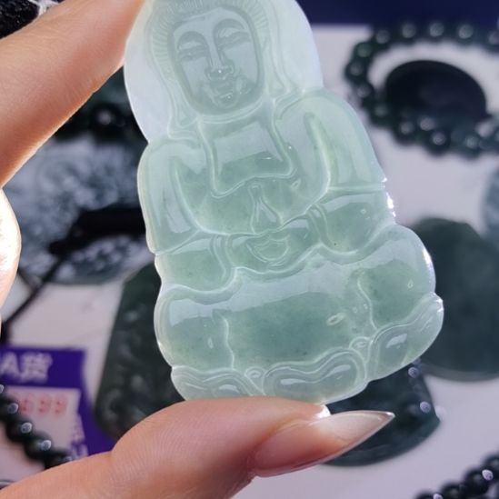 翡翠吊坠(不含链)未镶嵌M*k