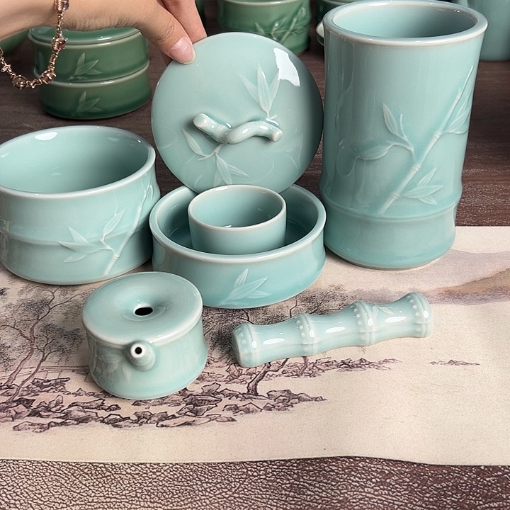 小米茶器龙泉青瓷