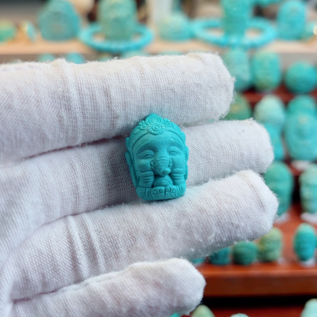 绿松石珠宝奇石未镶嵌