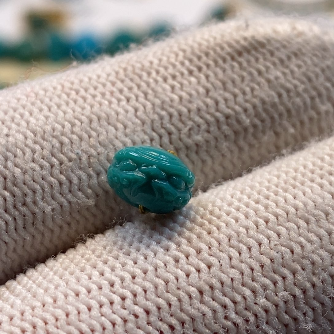 未镶嵌绿松石珠宝奇石刘****两A32