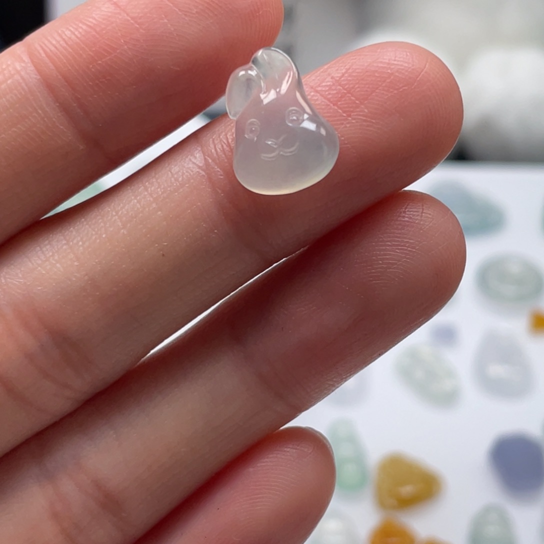 未镶嵌定制翡翠13.3-9.7-3.3