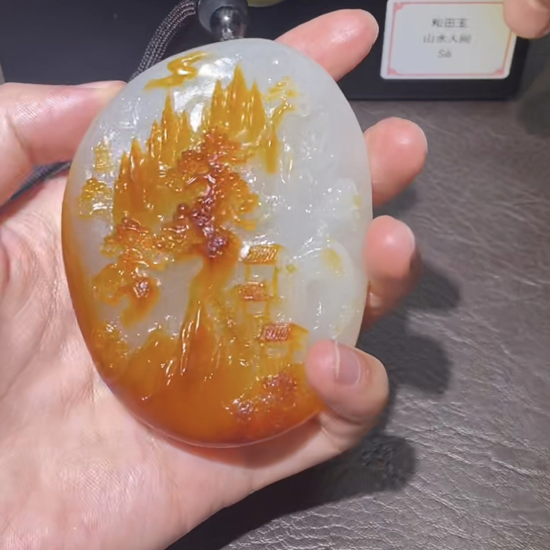 手把件货玉石把玩件文玩摆件