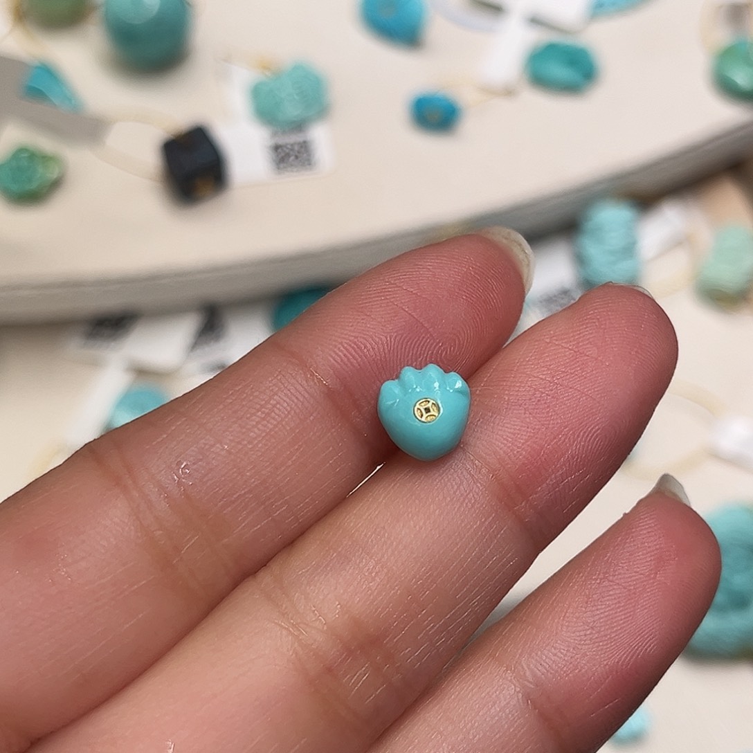 绿松石未镶嵌配饰