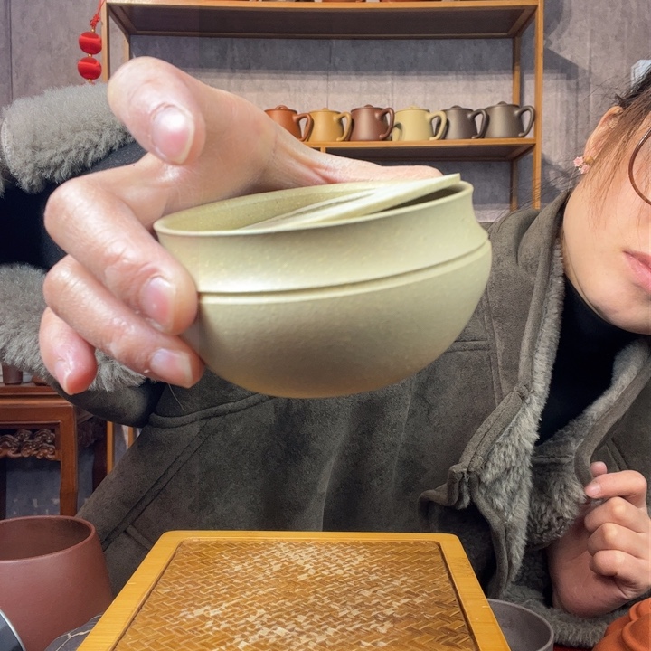 茶杯紫砂用****2原矿紫砂杯