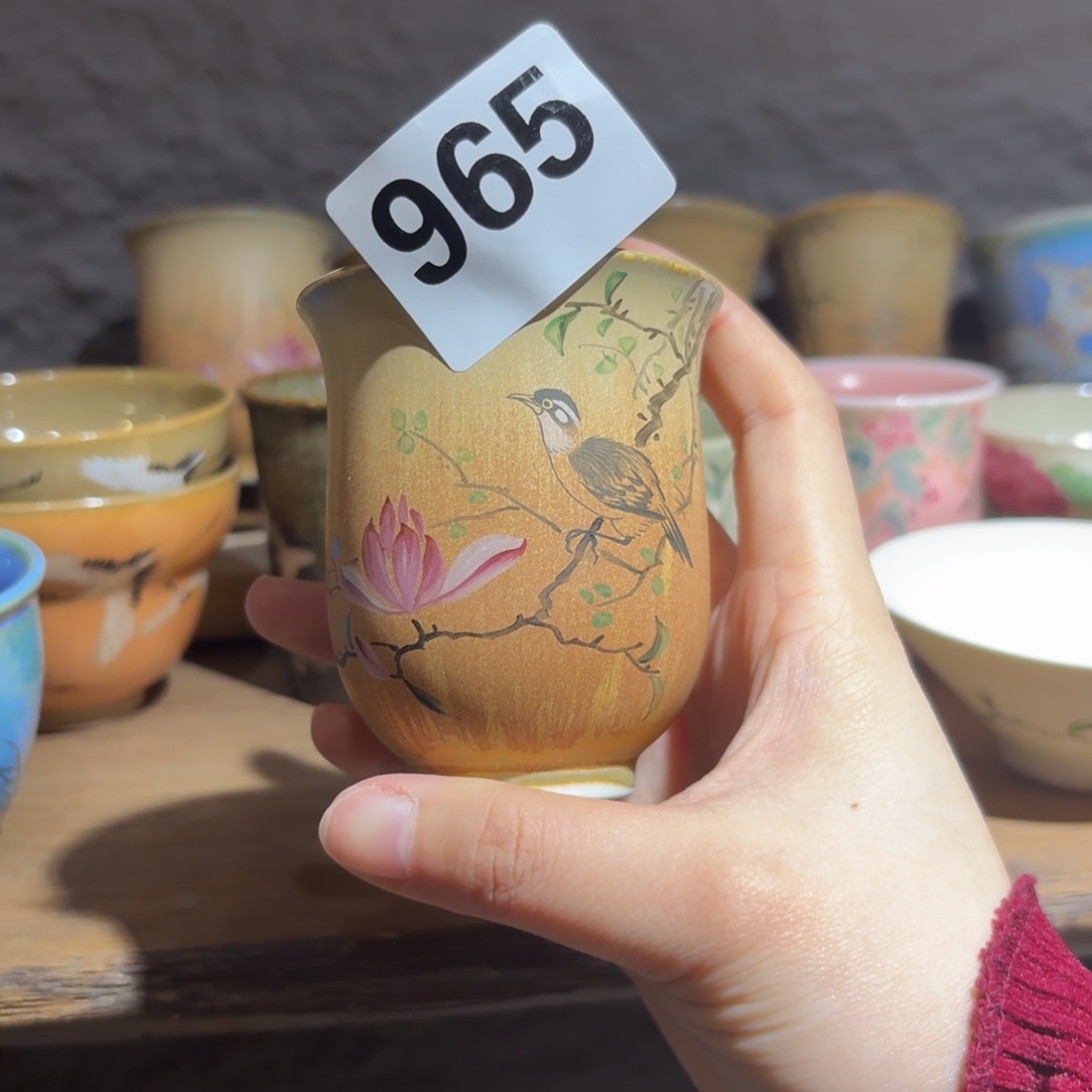 等烟雨陶瓷手作杯子965