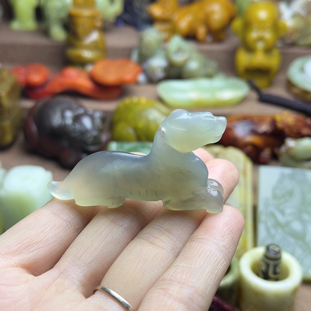 白玉菩提吊坠25。。