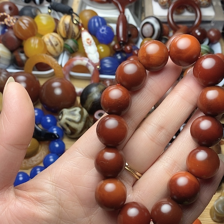 自***奇玛瑙/玉髓合金珠宝半成品