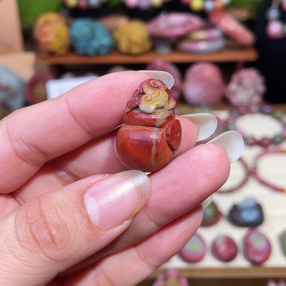 玛瑙/玉髓未镶嵌手串盐源玛瑙福利包浆葫芦