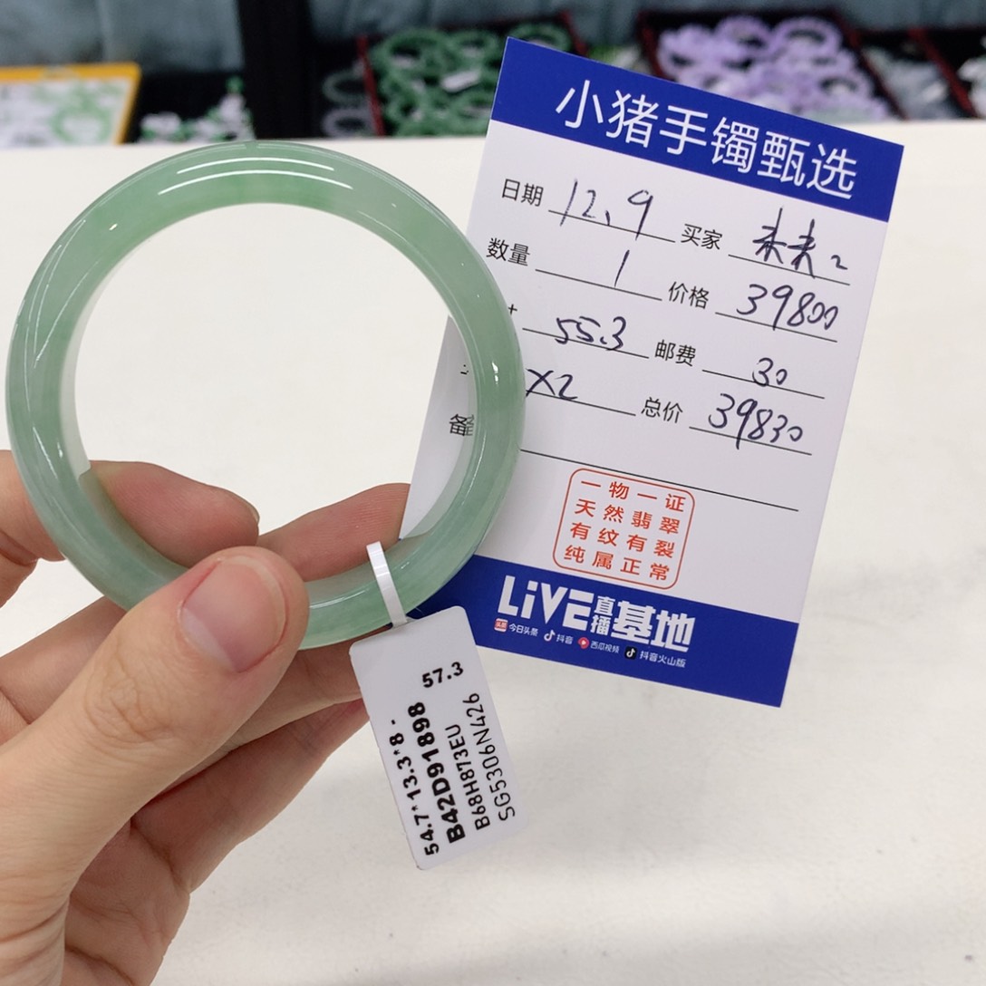 未镶嵌手镯翡翠未*