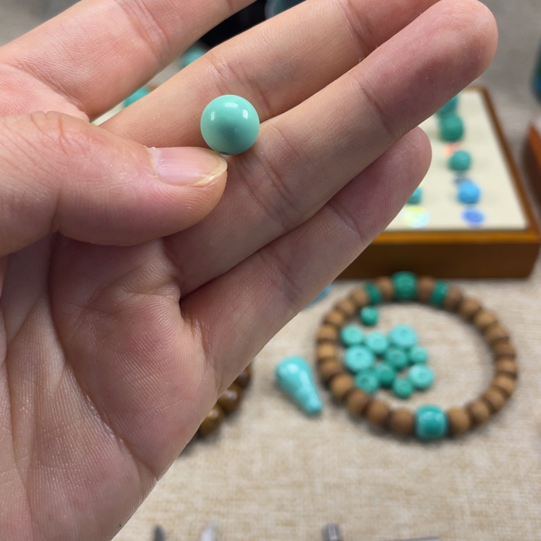 原生态湖北矿小配饰，直径10