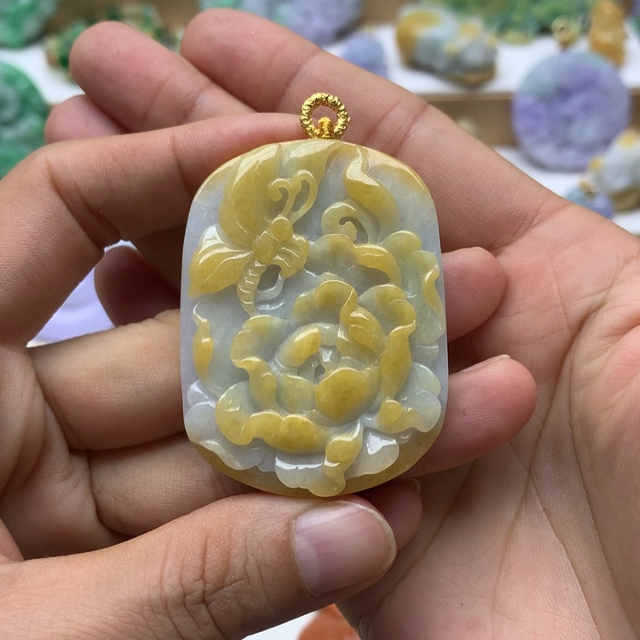 颈饰未镶嵌翡翠翡翠