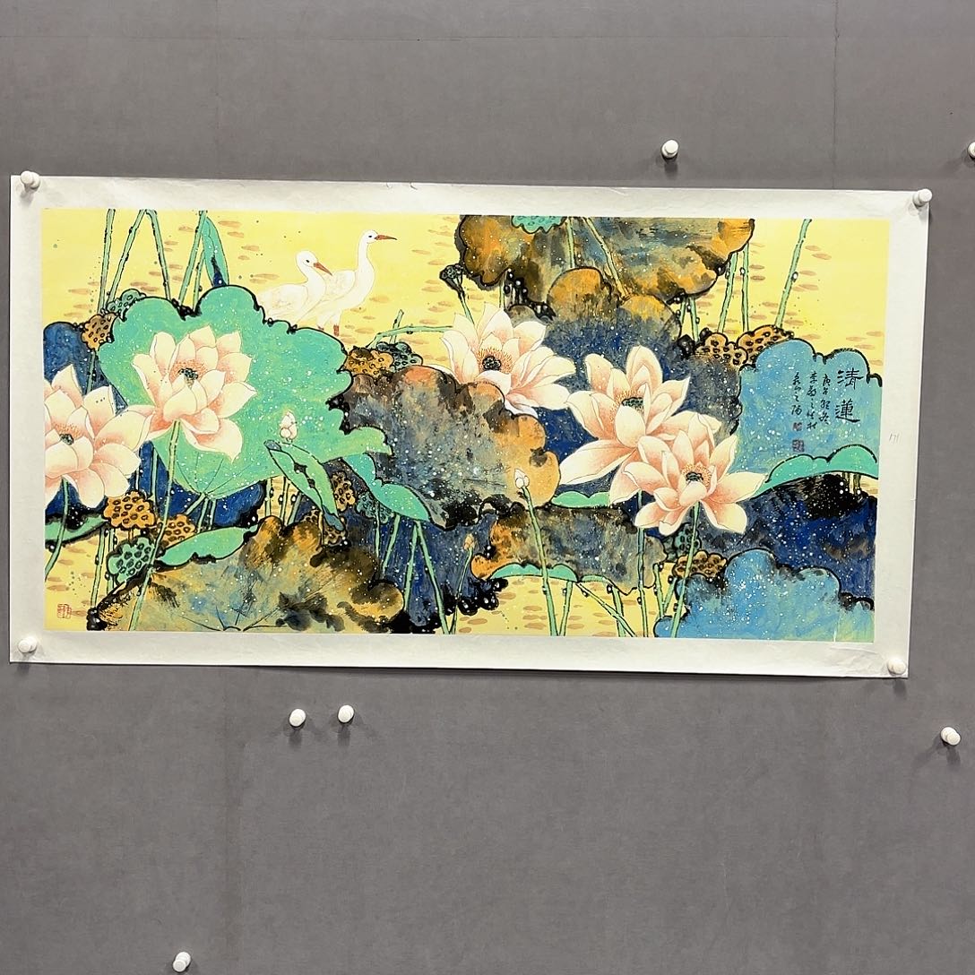 国画国画纯手绘作品请放心去藏