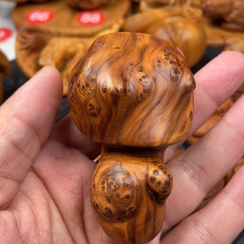 【闪购商品】柏木（崖柏）用****4正宗太行陈化黑金瘤如意