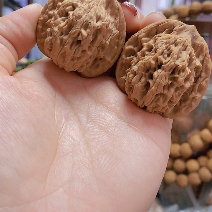 【闪购商品】文玩核桃把件42虎头