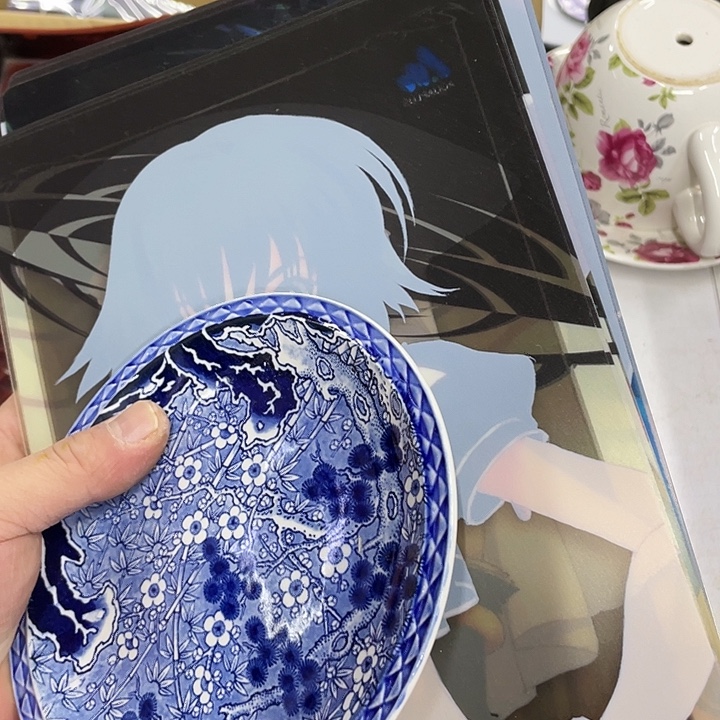 手***）摆件老讷精品盘子