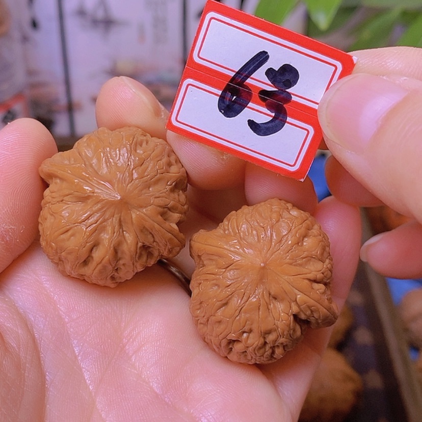 【闪购商品】文玩核桃把件小铁锤32