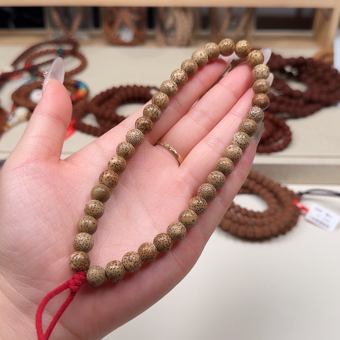 星月菩提手串陈籽星月