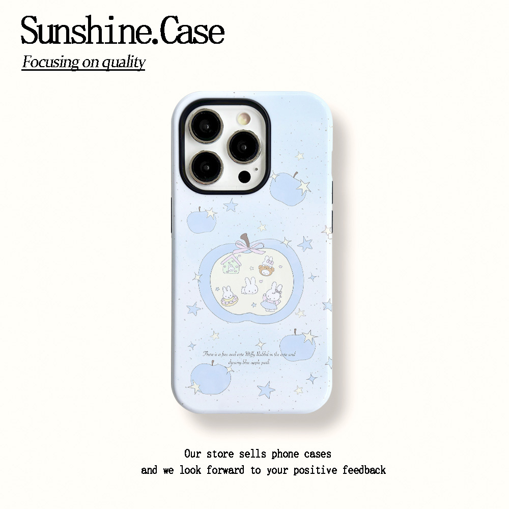 菲林二合一适用苹果华为vivo小米oppo手机壳晕染苹果16PRO/15