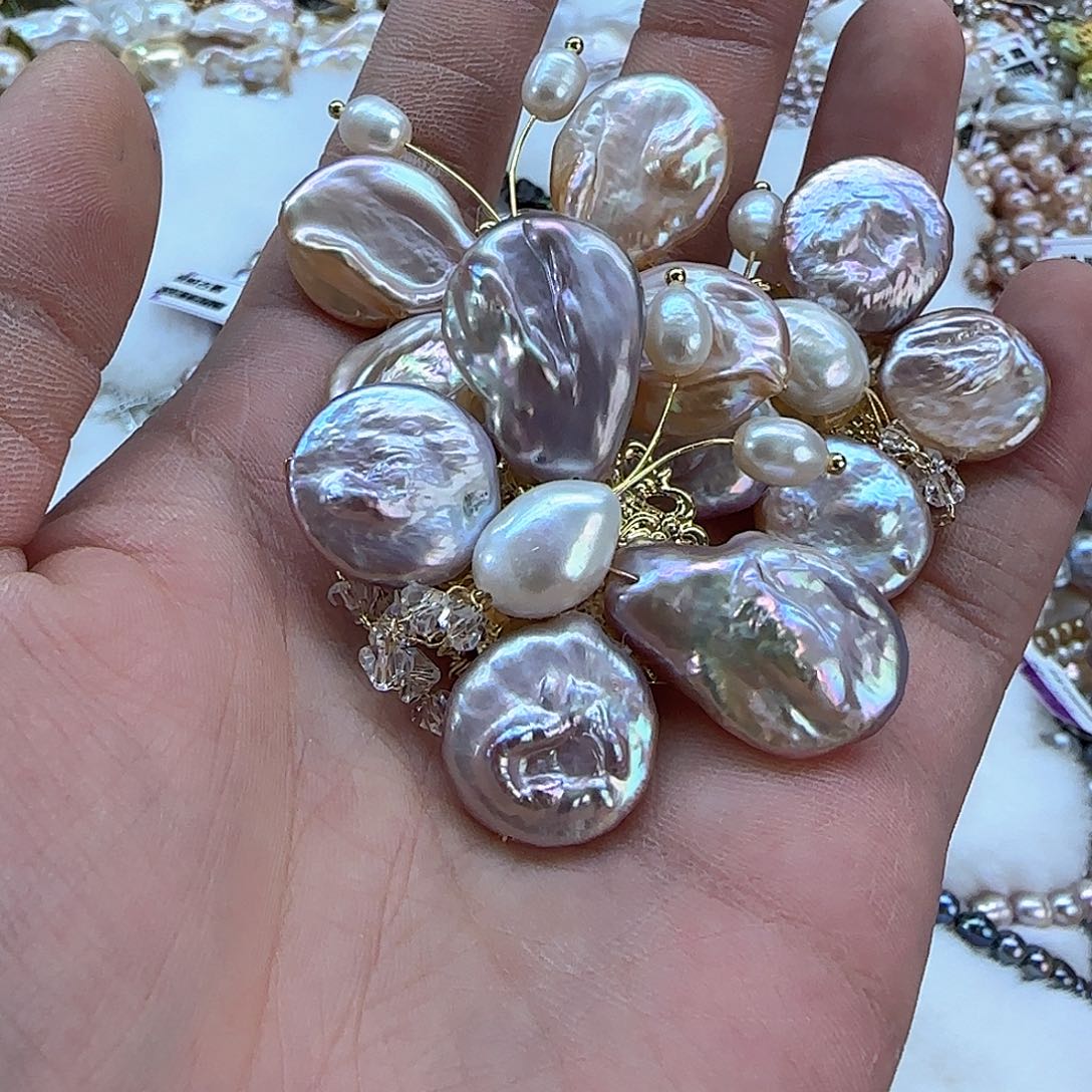 未镶嵌项链定制770淡水珍珠