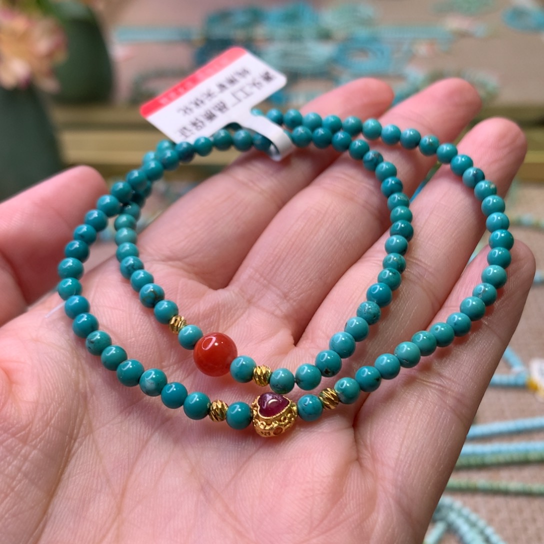 未镶嵌绿松石配饰