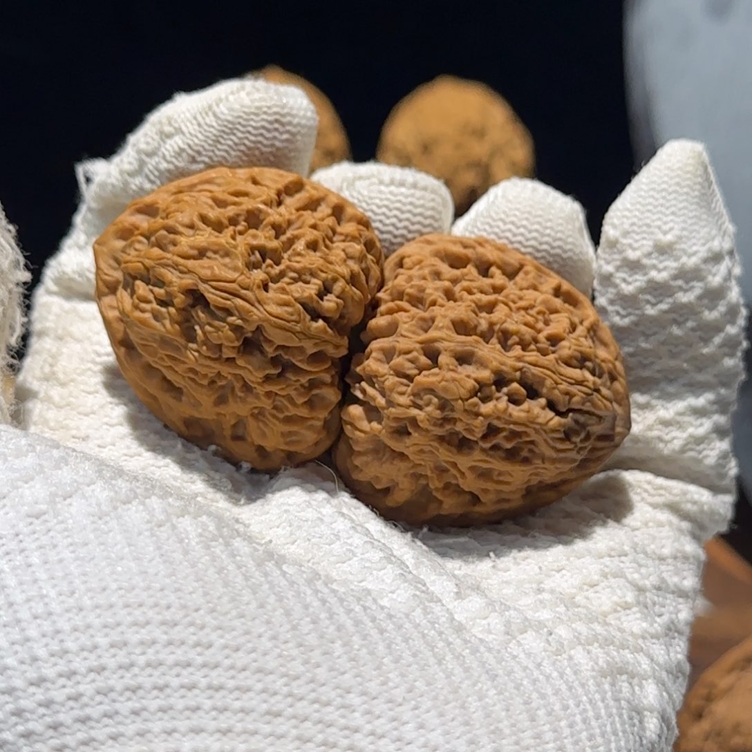 阿***帆文玩核桃吊坠涿鹿蚂蚁纹歪三角