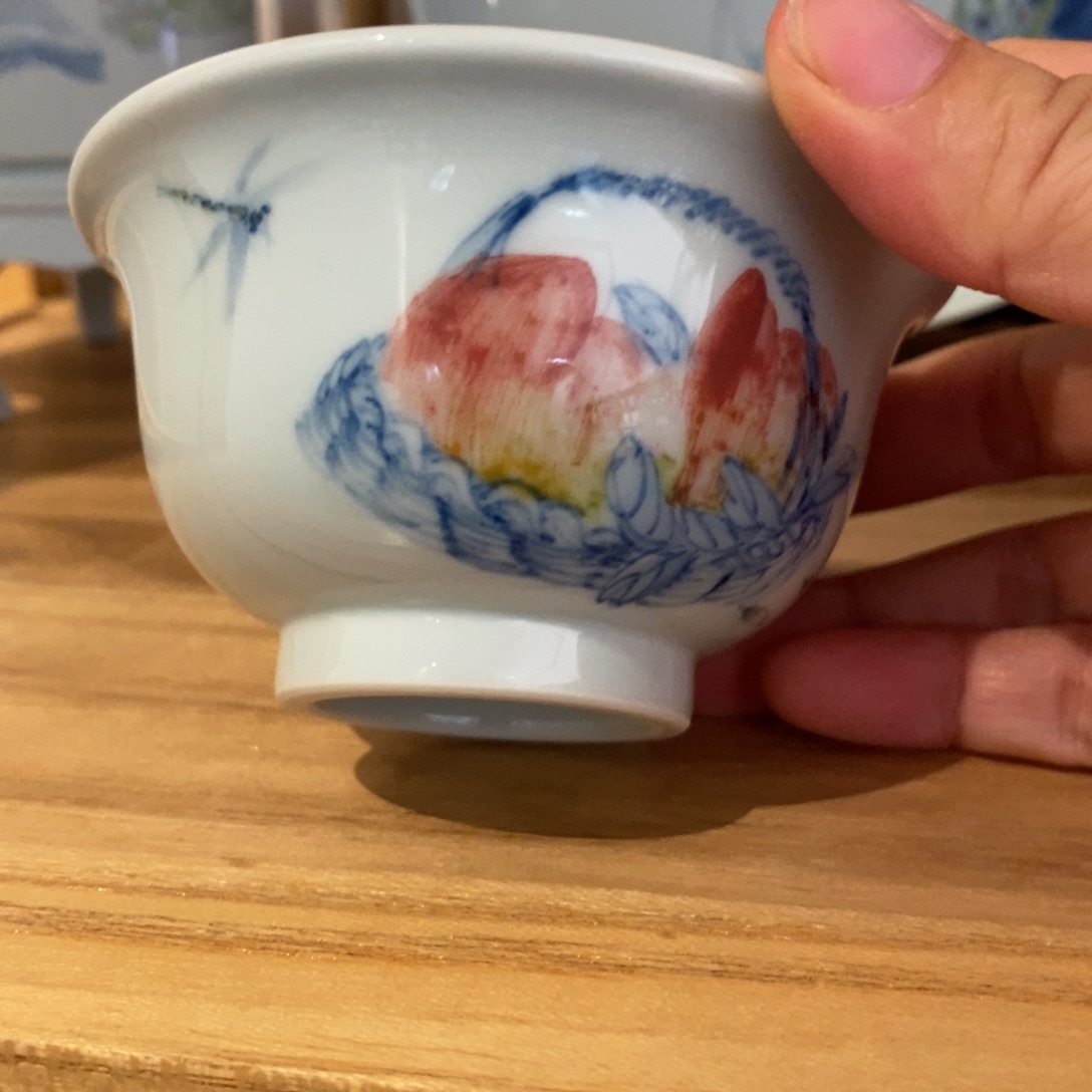 沅***沅景德镇艺术清供单杯