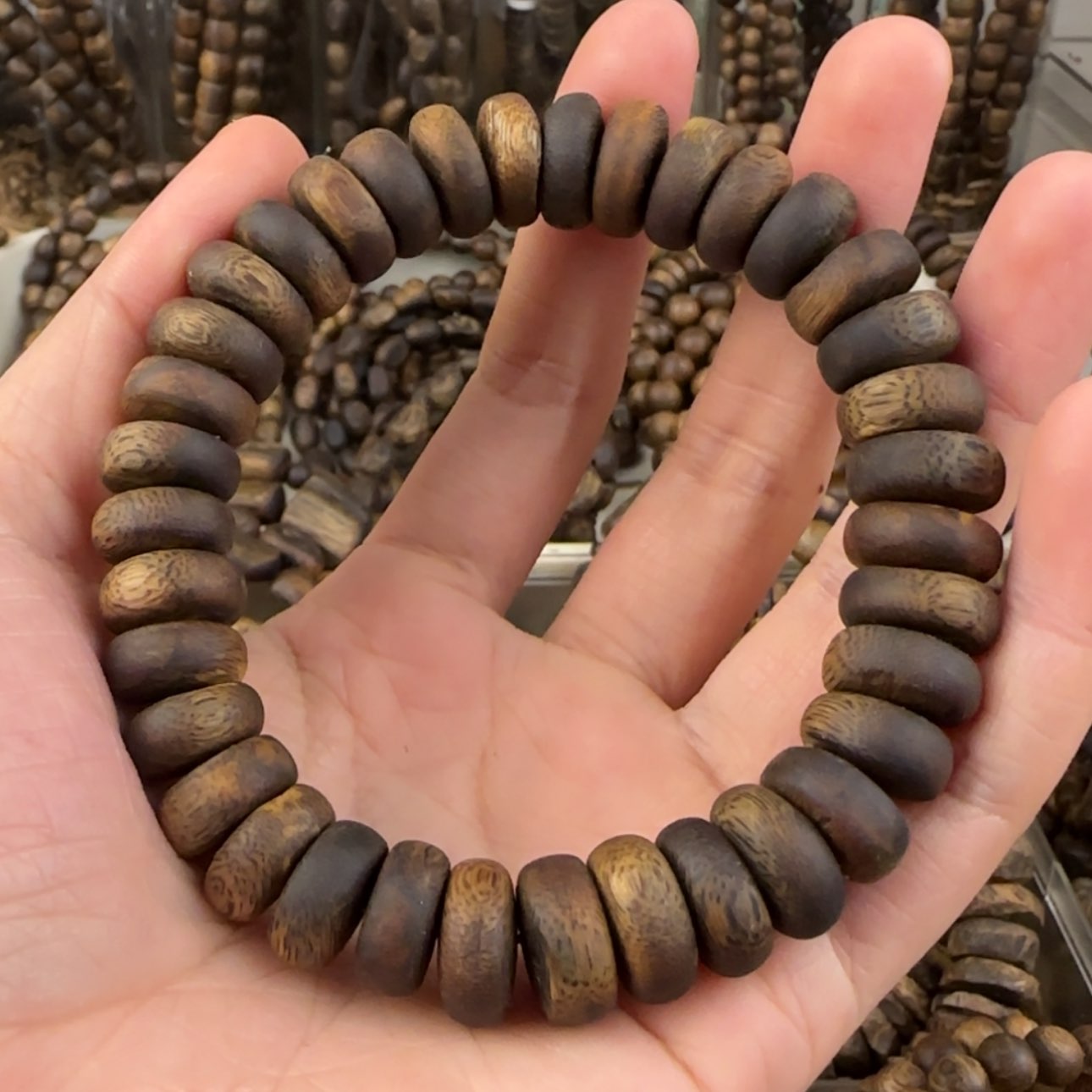 【闪购商品】手串沉香0**2奇楠手串15.8克卡1.2