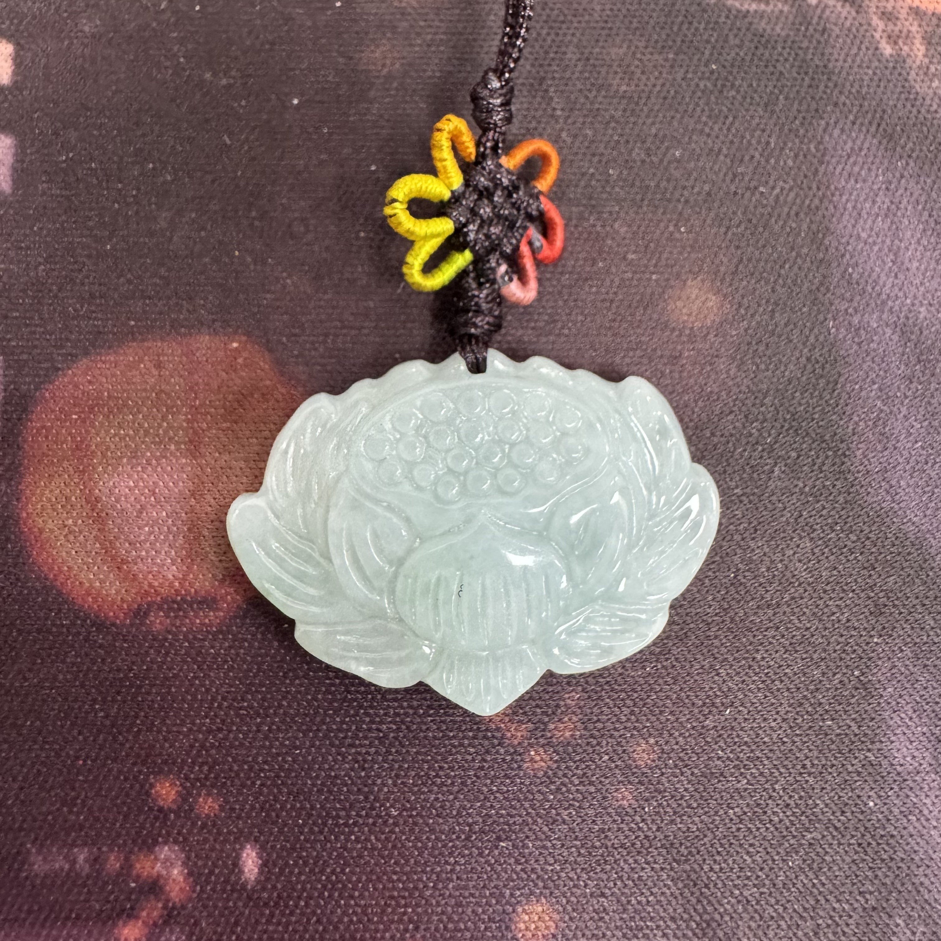 翡翠莲花挂件拍一个发一个 多样性发货-530805