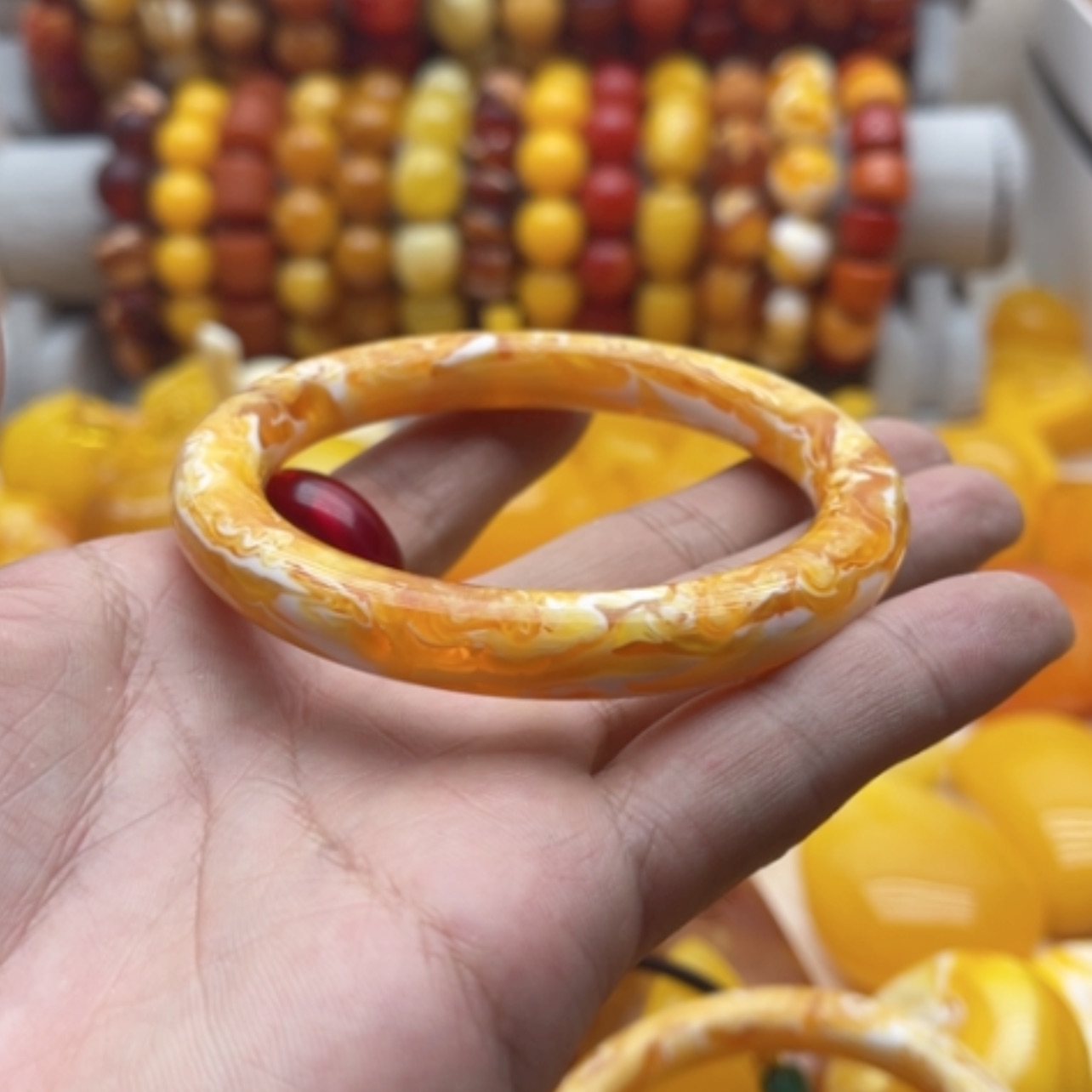 【闪购商品】蜜蜡颈饰未镶嵌蜜蜡手镯60