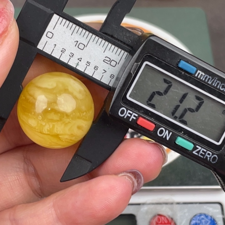 琥珀裸石未镶嵌微瑕1465