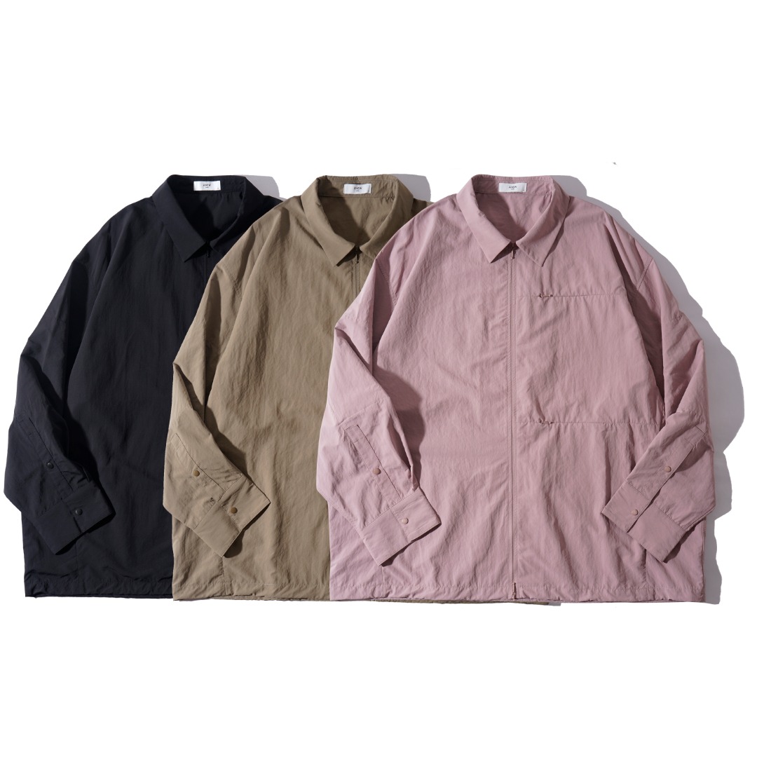 《特工思维》多口袋设计 时装感宽松长袖衬衫外套 1537