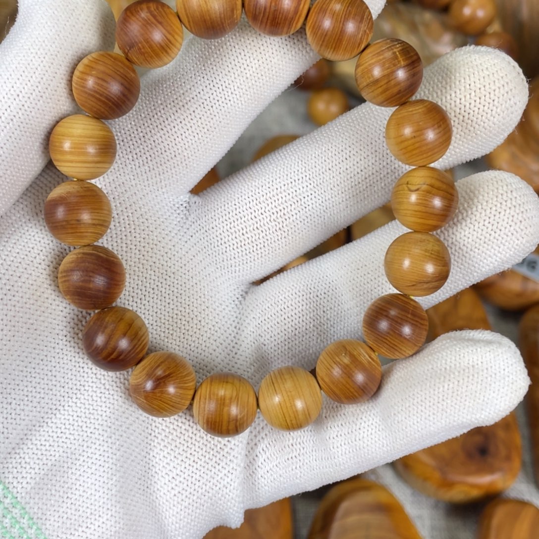 柏木太行崖柏12瑕疵手串