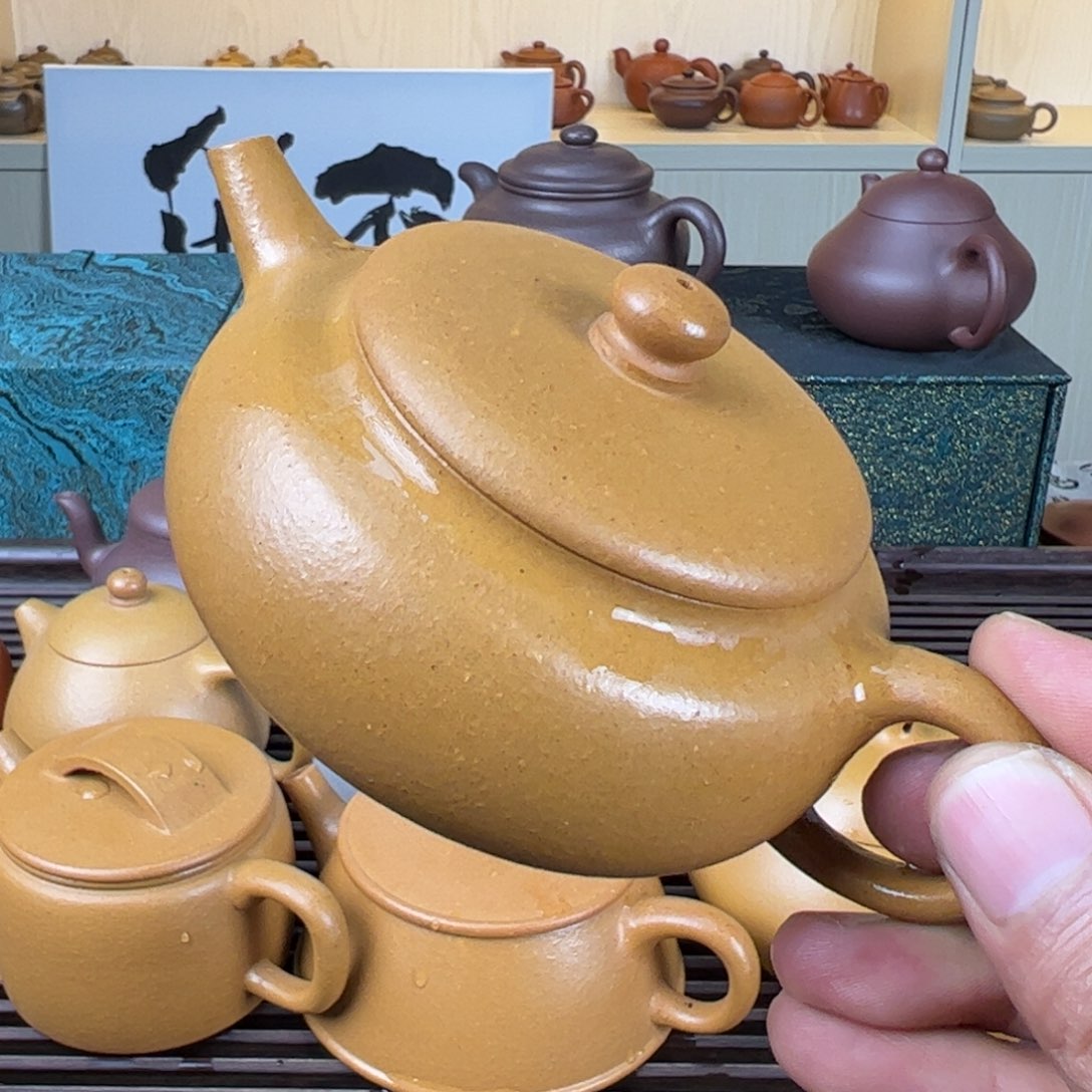 紫砂茶壶半手工微瑕