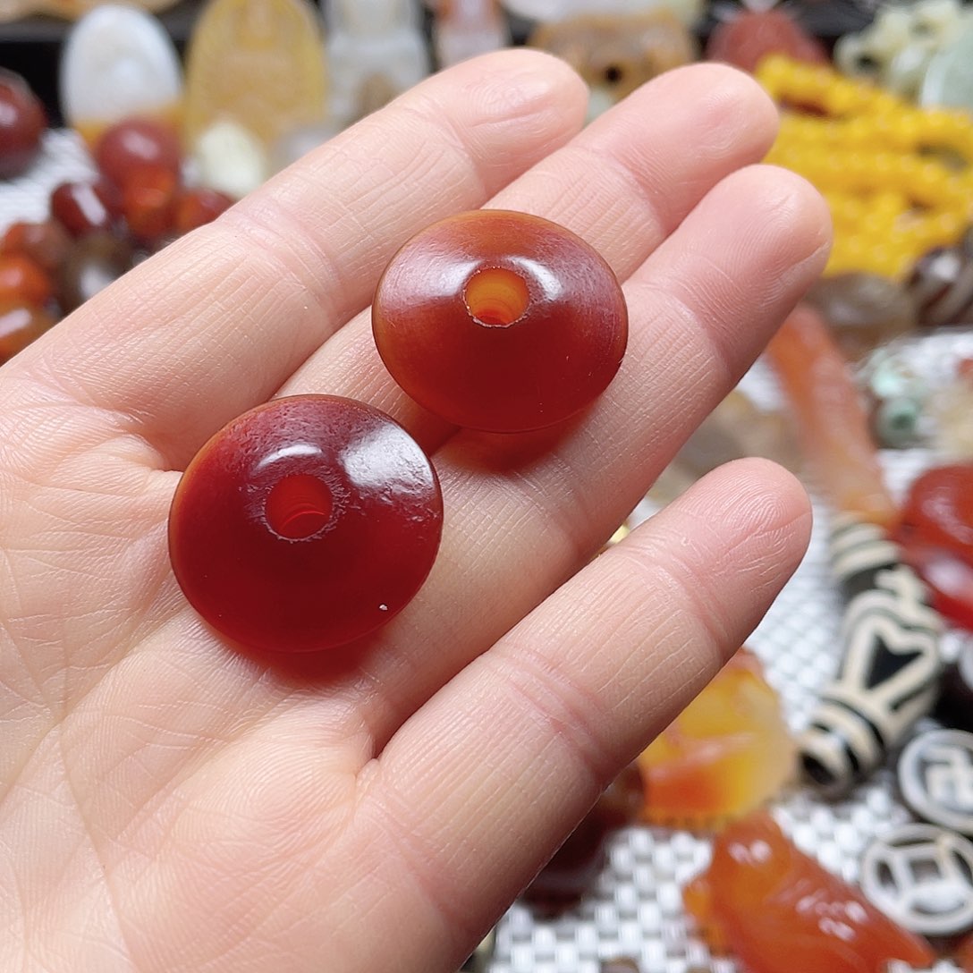 玛瑙/玉髓挂件未镶嵌