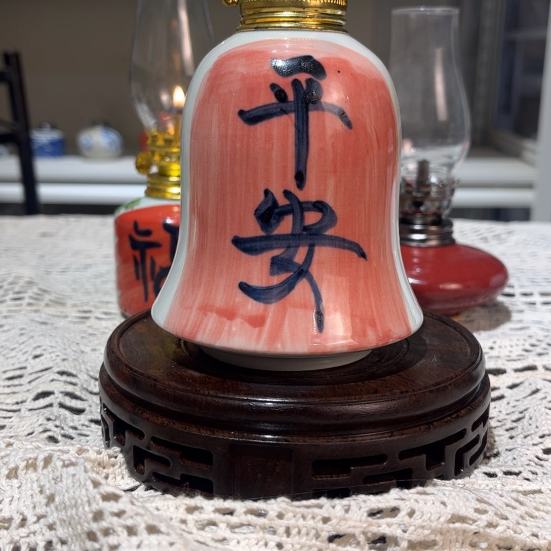 摆件景德镇陶瓷香薰灯