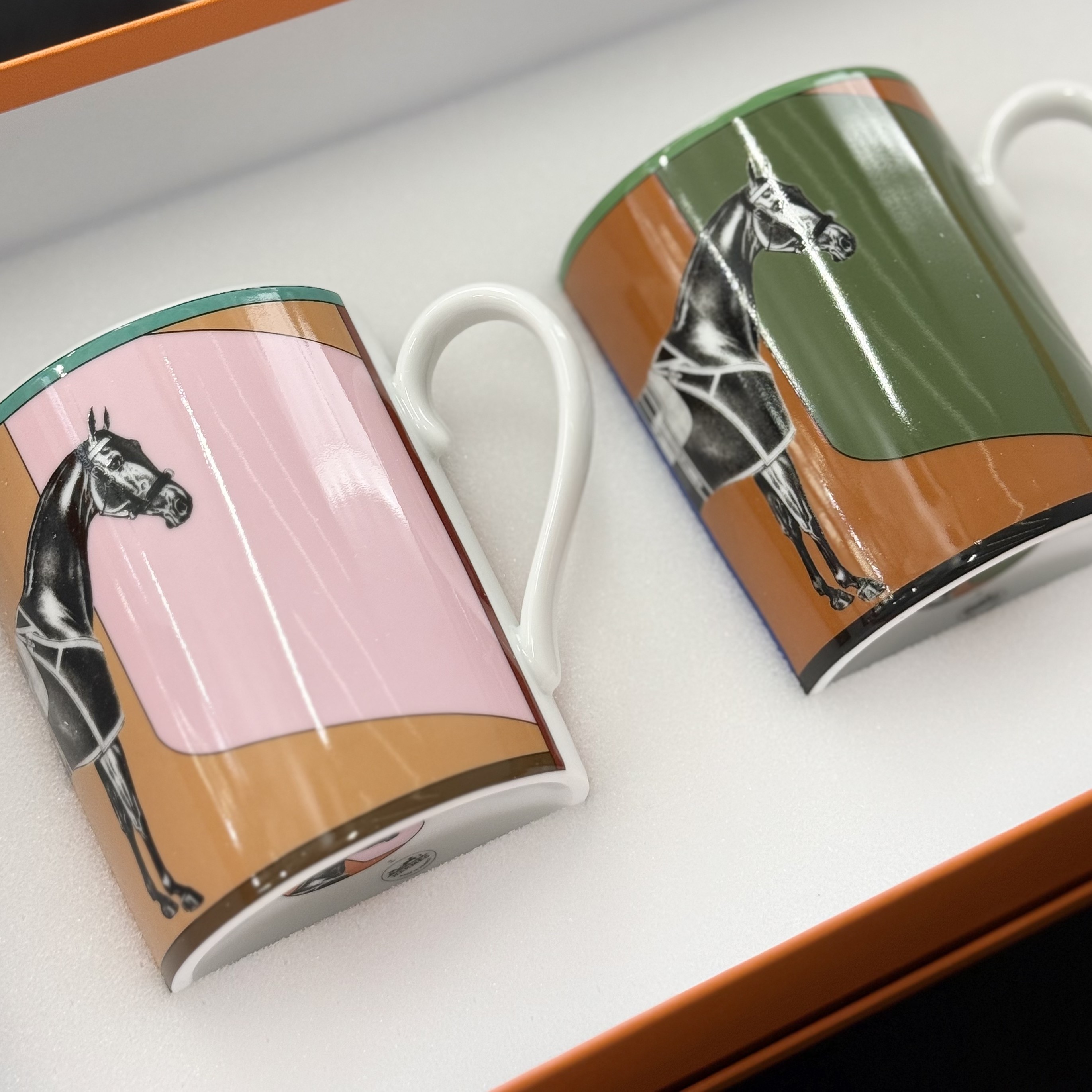 全新未使用 Hermes/爱马仕 p/爱马仕杯子套组