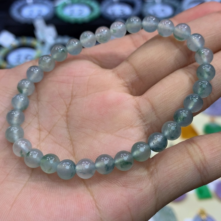 翡翠手链未镶嵌翡翠6