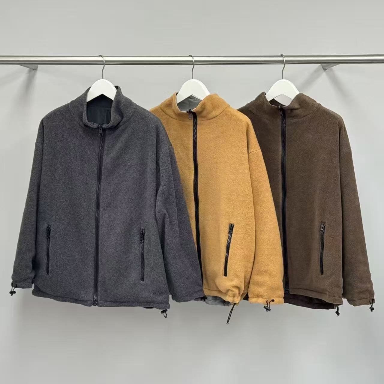769抓绒两面穿外套 韩国正品（no退换）