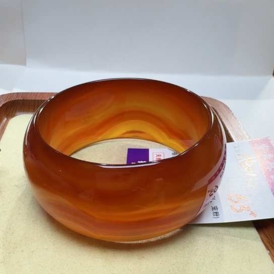 玛瑙/玉髓手镯未镶嵌阡**尘