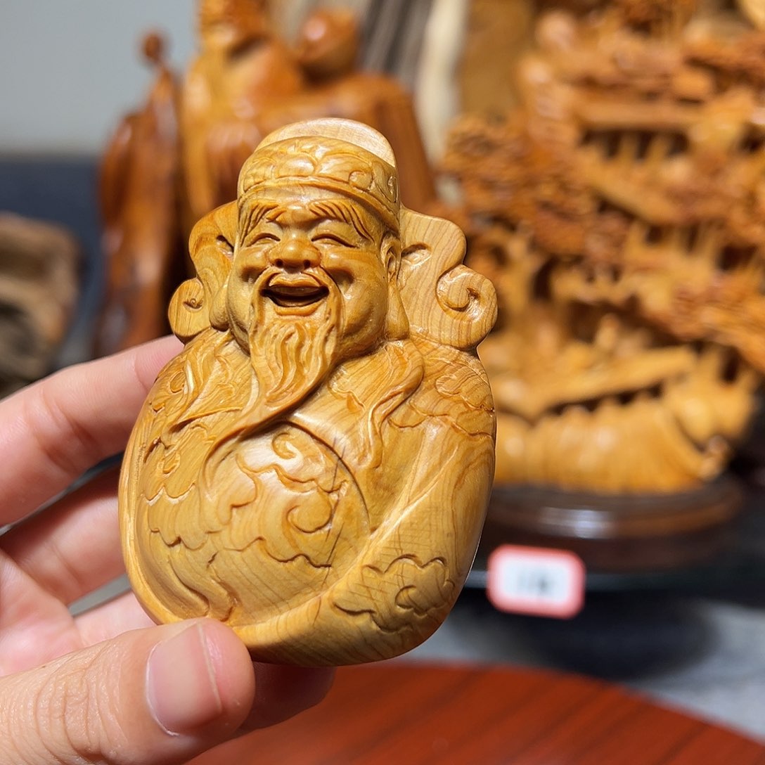 柏木（崖柏）崖柏木手把件摆件