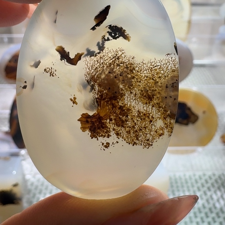 玛瑙/玉髓未镶嵌项链