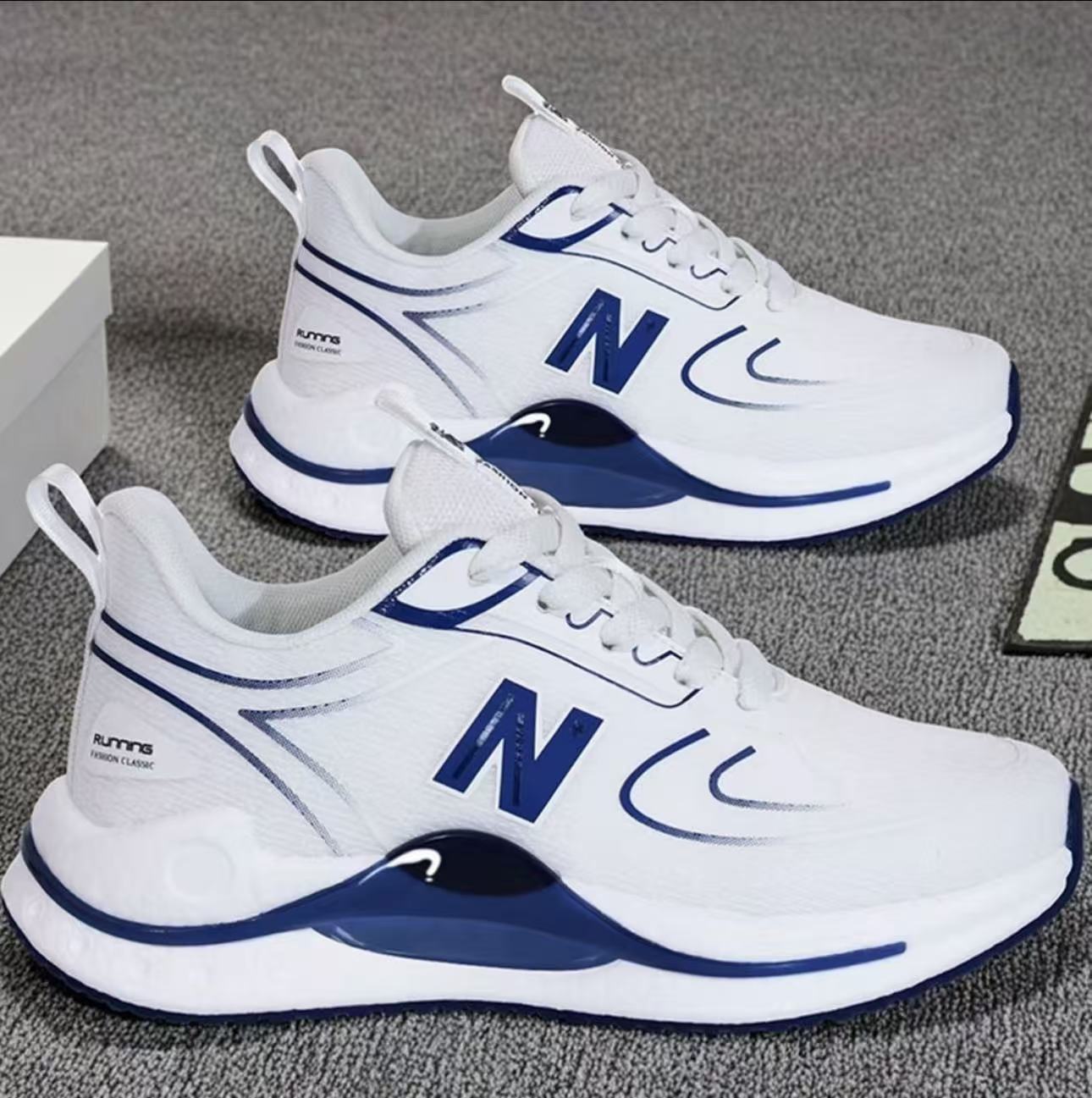 【沐昀】099秋款新款男女同款时尚百搭透气低帮舒适运动鞋轻便跑步